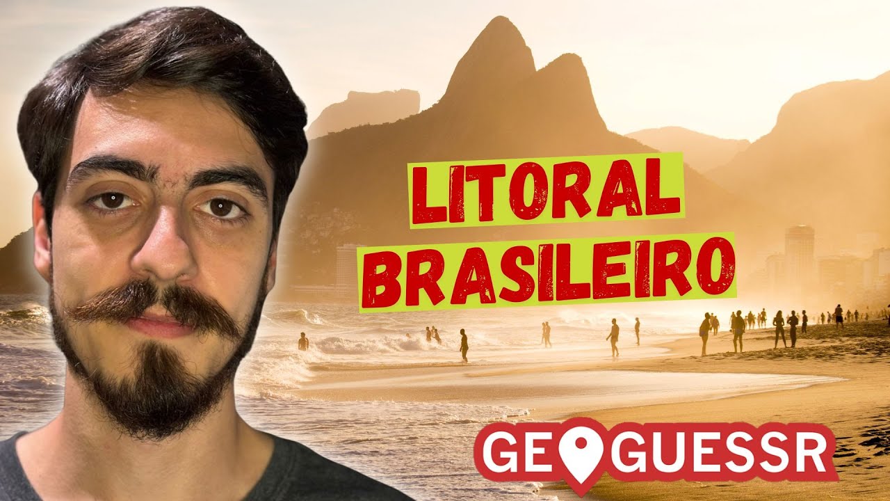 TENTANDO ME LOCALIZAR AO LONGO DA COSTA DO BRASIL - GeoGuessr