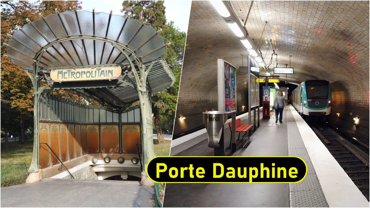 Metro Station Porte Dauphine - Paris 🇫🇷 - Walkthrough 🚶