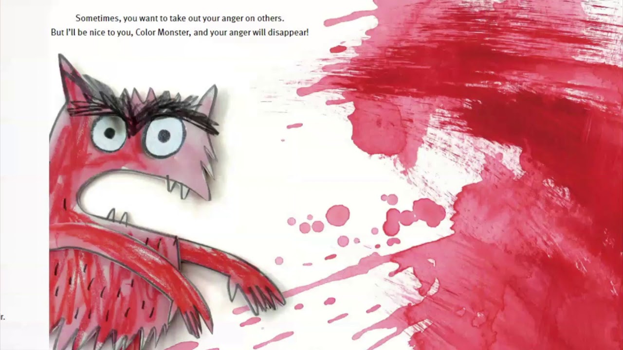 Pre-K Read Aloud about Emotions: The Color Monster