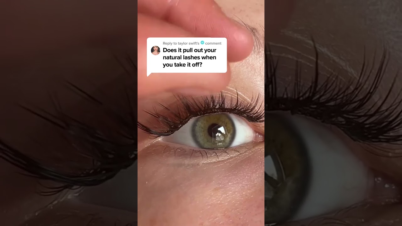 Do Magnetic Lashes damage your real lashes 👀  