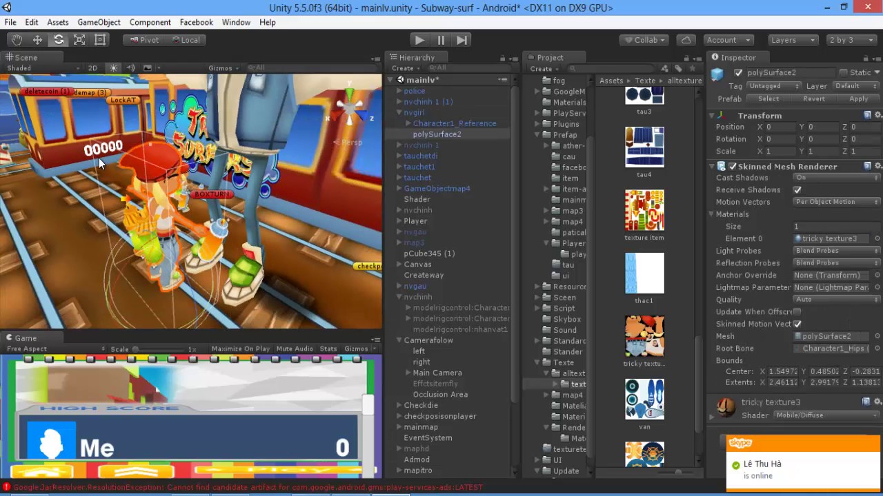 Train Surfers - Reskin - Change Admob ids