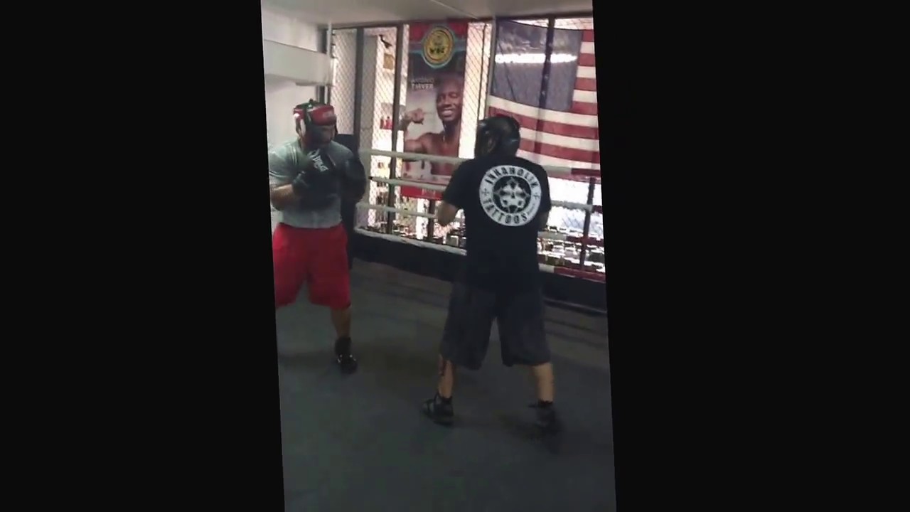 Uly monster sparring berto 5th street gym