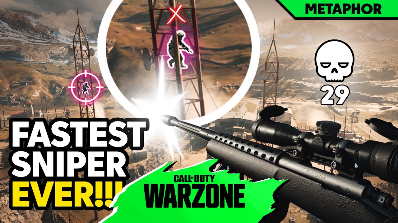 Metaphor - Warzone Sniping Highlights (Solo Squads Montage)
