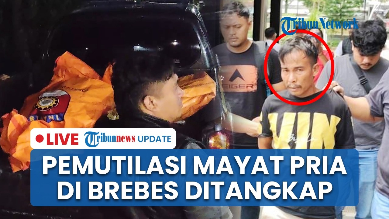 🔴LIVE: Pemutilasi Mayat Dalam Koper di Brebes Ditangkap, Pelaku Kesal Ditampar saat Ditagih Utang