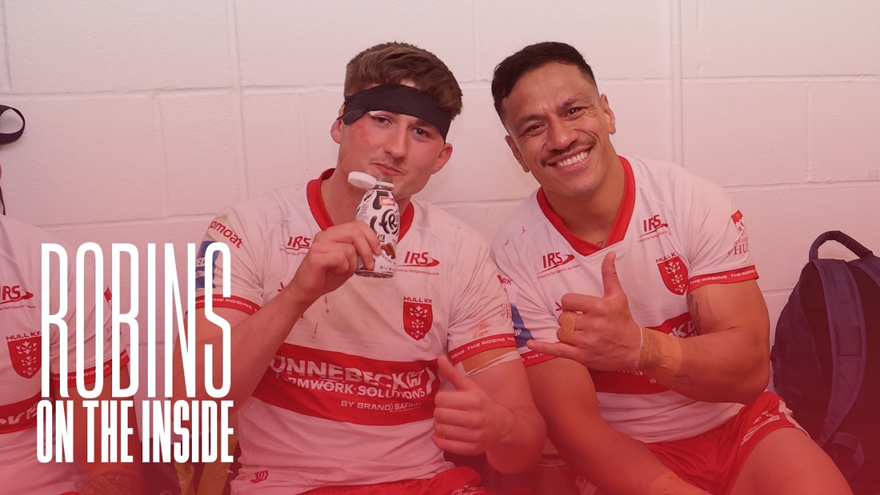 Tom Whitehead Leads The Team Song 🎶 Robins: On The Inside