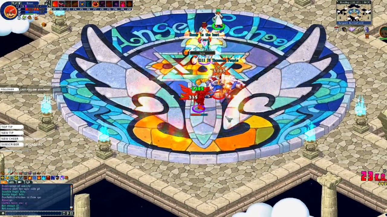 PVP Montage #2 Full Protector -- Angels Online [Roxas] AOPVP Zone!