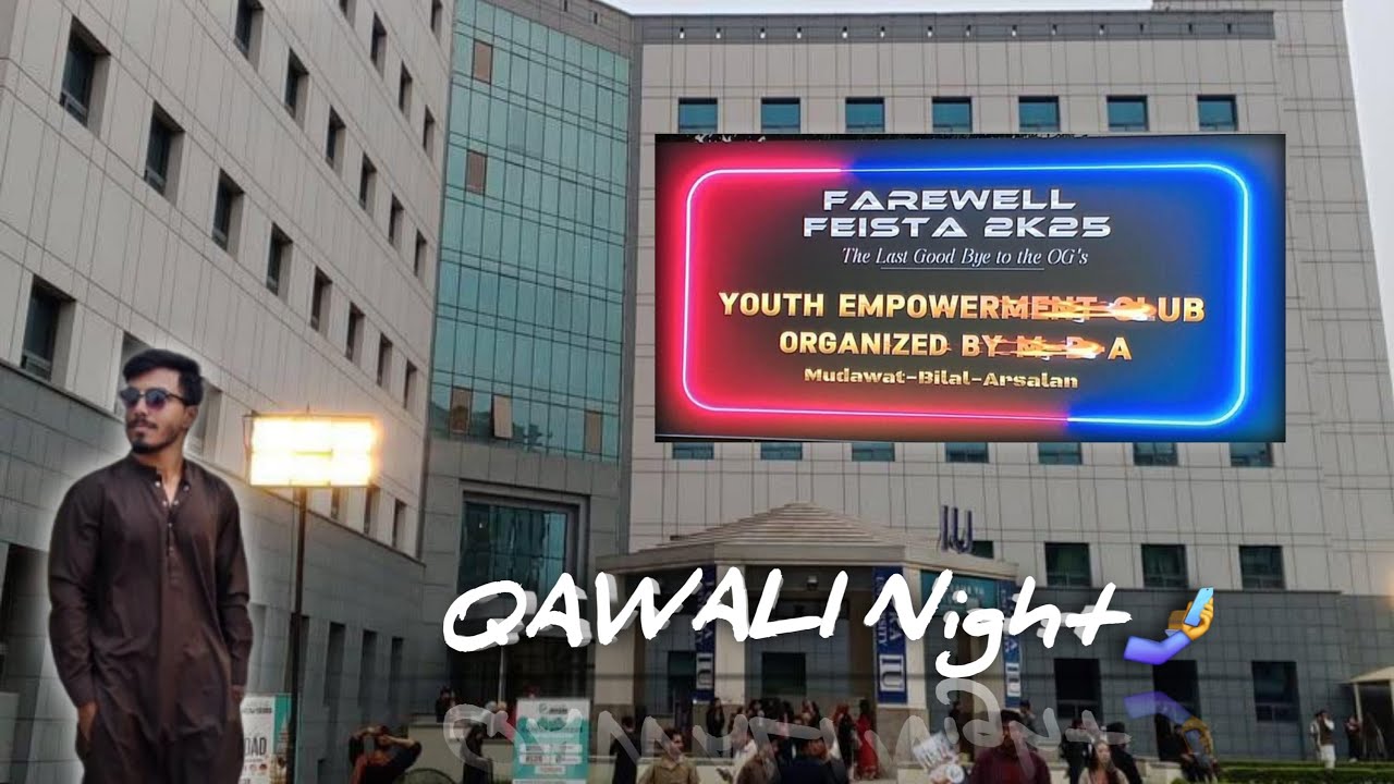 Qawali Night!😍😱🔥💥 | Iqra University Chak Shahzad | UMAIR VISITS