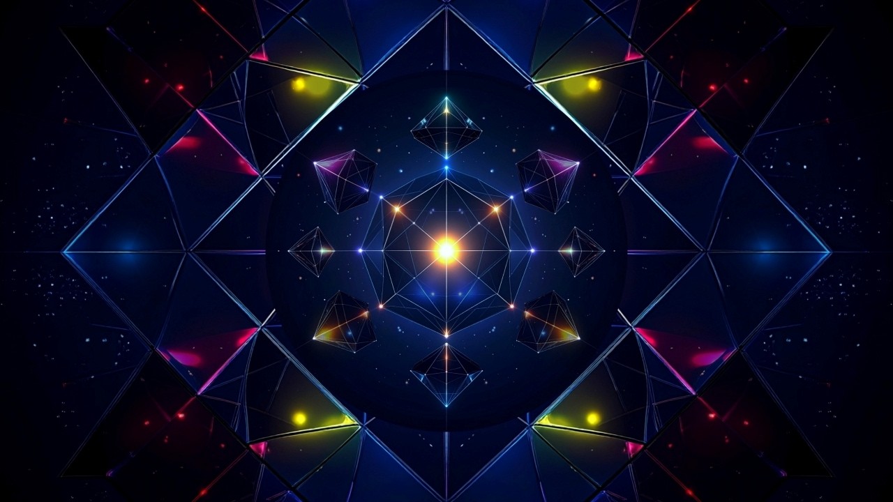 Glass Life | Geometric Techno Visualizer