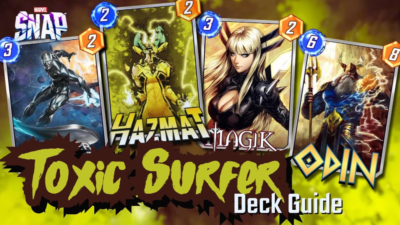 Toxic Surfer Deck Guide. 1st INFINITE CONQUEST PFP
