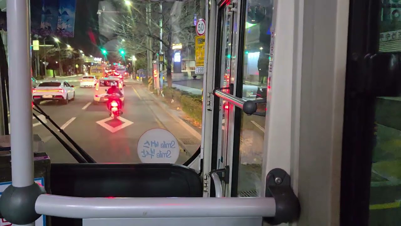 하단교차로~장림시장까지 주행영상( 동원여객 338번버스 ) 