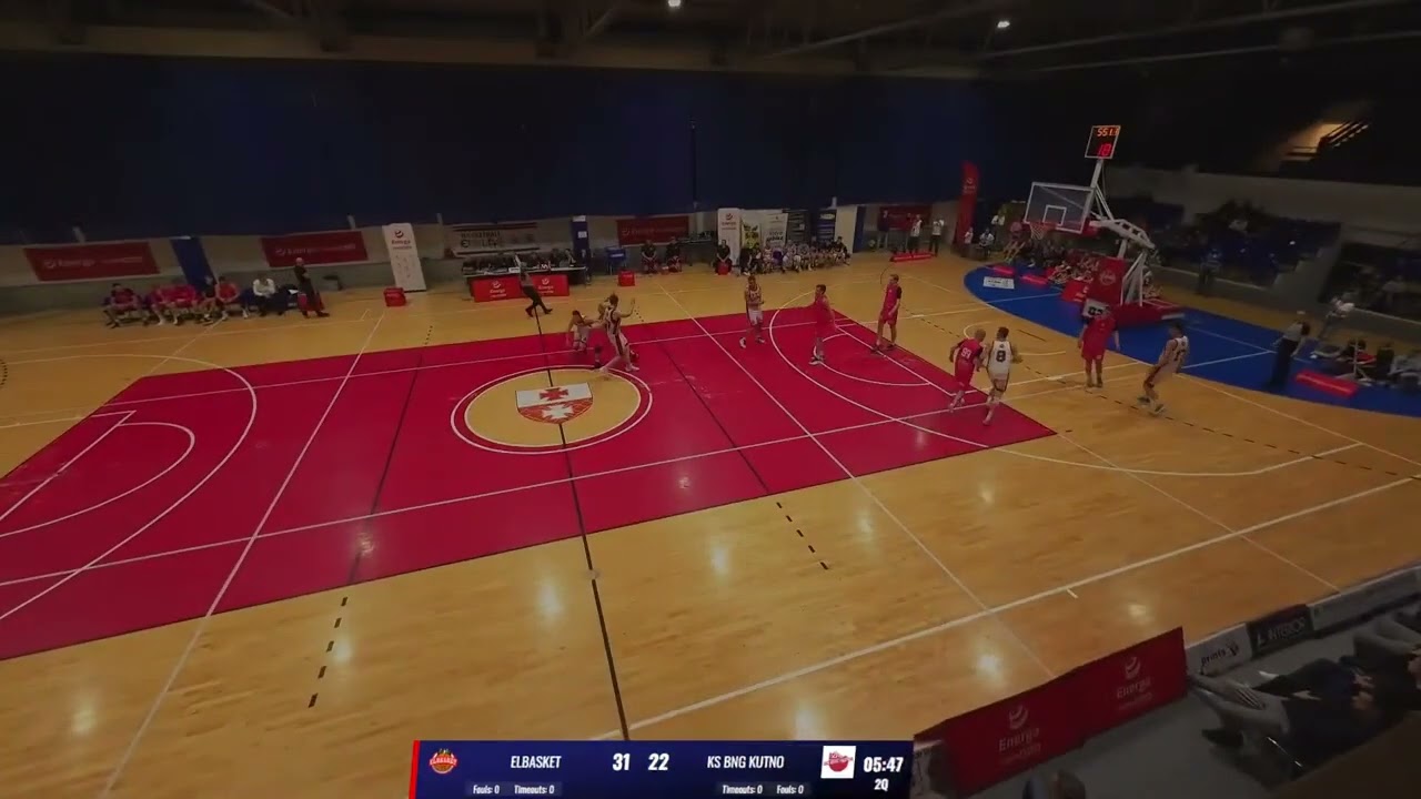 2LM 20.11.25  skrót Energa Basketball Elbląg  VS  KS BNG Kutno