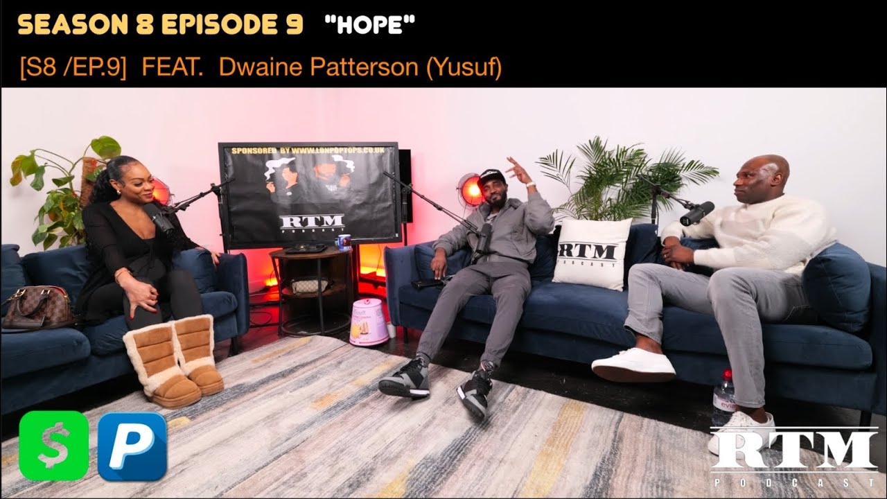 Dwaine Patterson (Yusuf)”27YRS IN PRISON|7YRS SOLITARY|FREE AT LAST”🔓RTM Podcast Show S8 Ep9(HOPE)