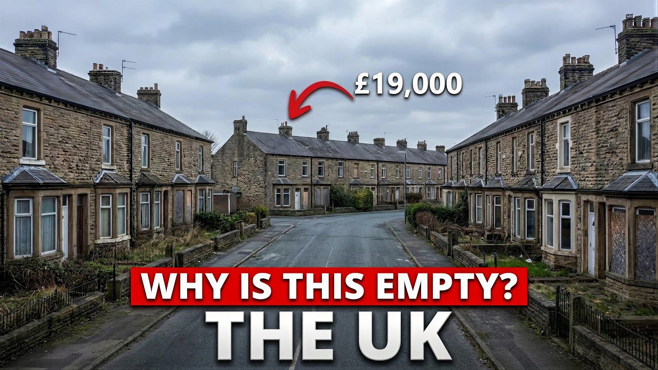 EMPTY UK&mdash; Homes Cost &pound;19,000 But NOBODY Wants Them