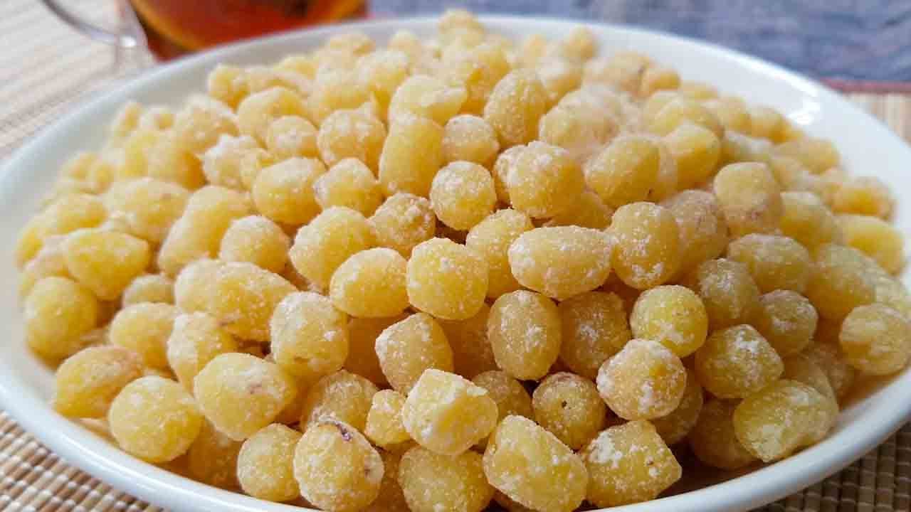 Cách làm MỨT HẠT SEN từ HẠT SEN KHÔ rất đơn giản MÀU VÀNG đẹp