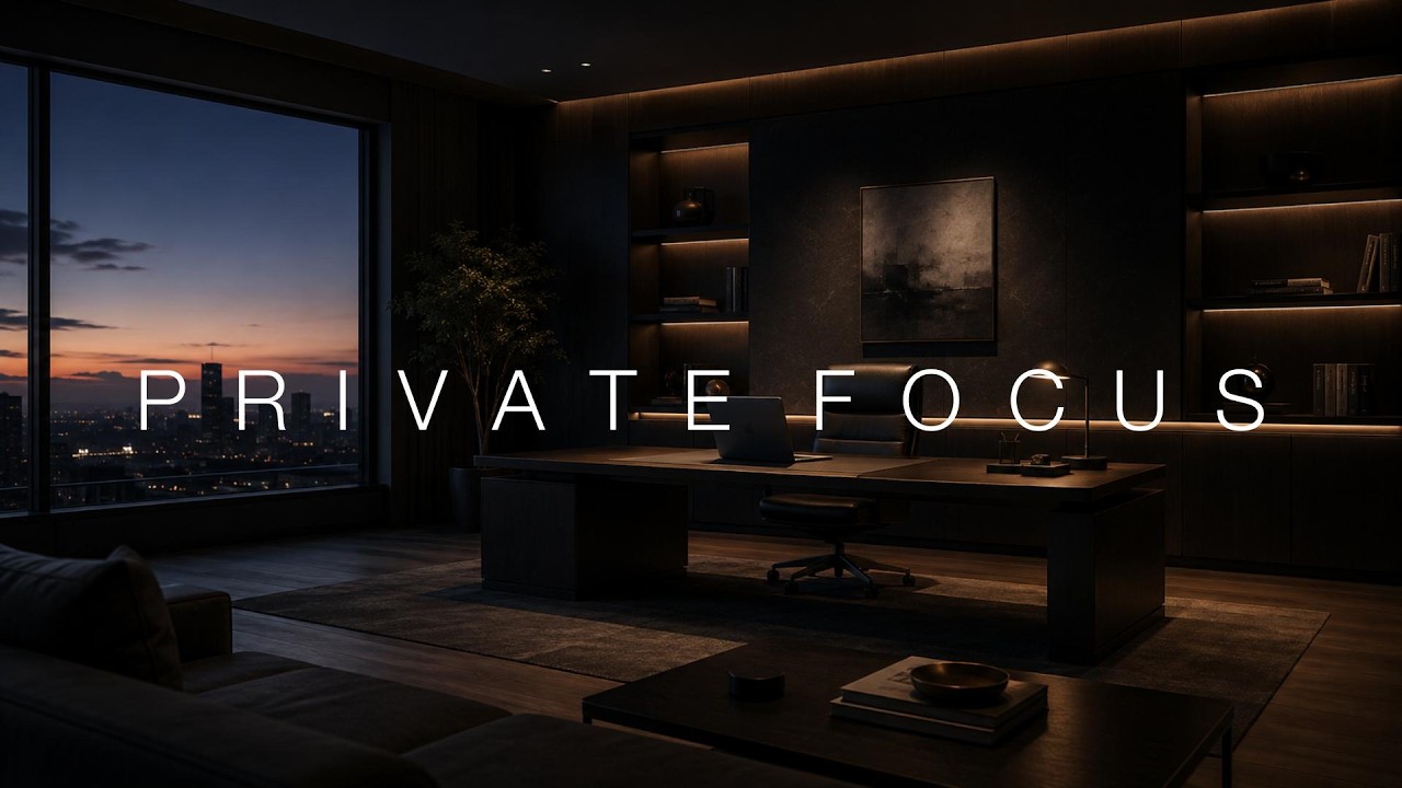 Deep Work Music｜Private Focus Amber Suite for Undisturbed Work