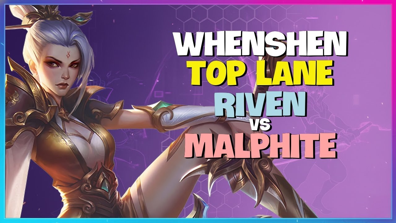 WhenShen Masterclass: Rank 1 Chinese Super Server Riven Outplay Mechanics Engsub