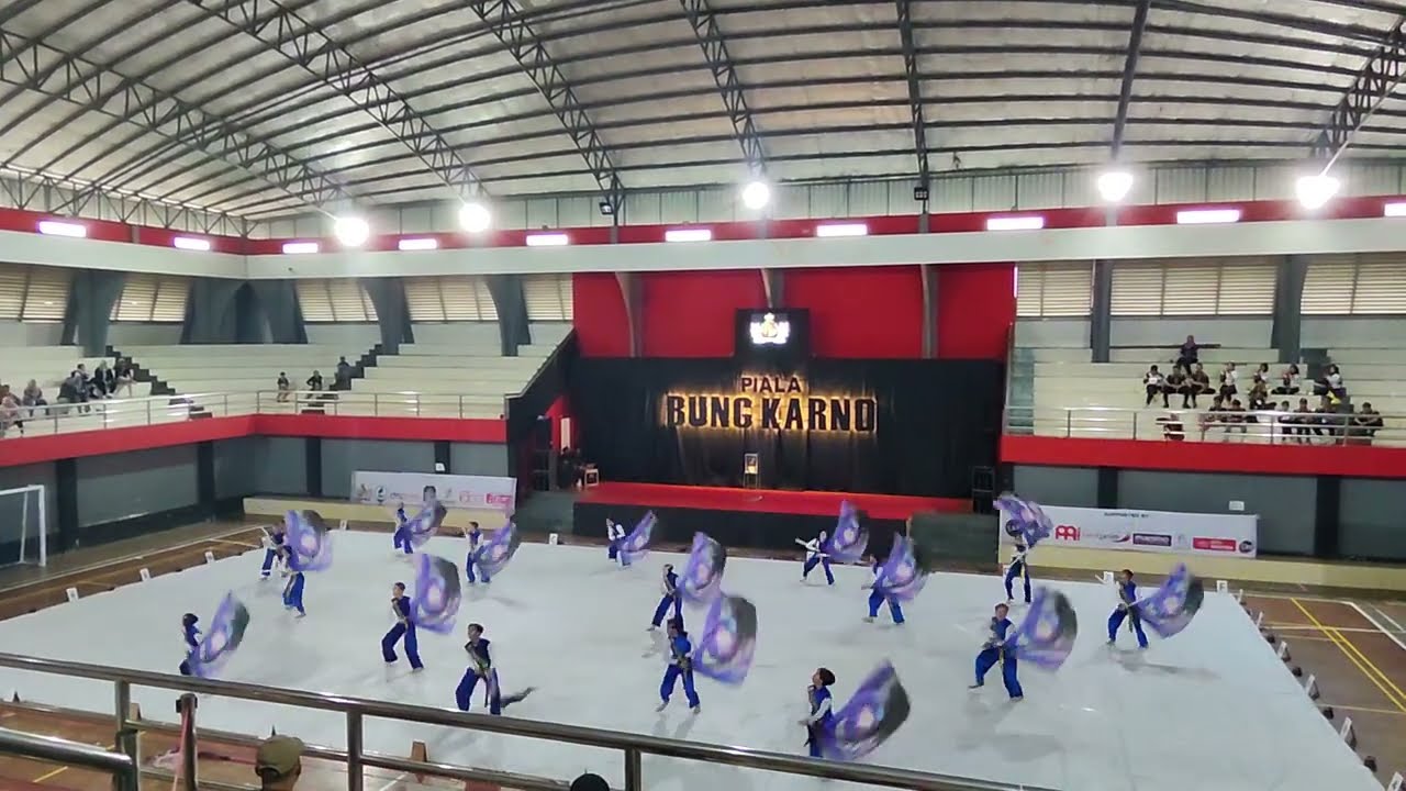 Marching Band Ekalavya Suara Brawijaya - Color Guard Contest - Piala Bung Karno Blitar 2024