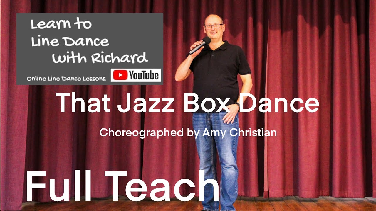 ABSOLUTE BEGINNER LINE DANCE LESSON 58 - That Jazz Box Dance - Part 1 - Full Teach