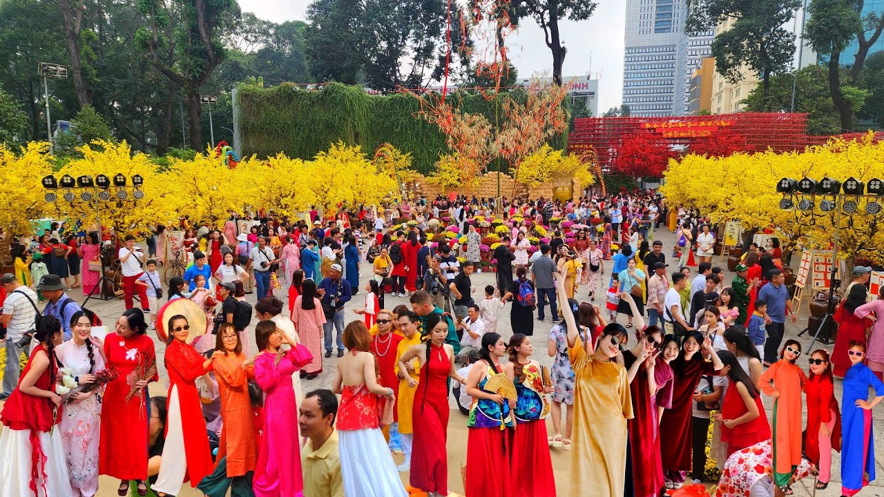 TẾT SÀI GÒN 2026 | SÀI GÒN RỰC RỠ SẮC XUÂN NHỘN NHỊP KHÁCH TÂY VIỆT KIỀU ĐỔ VỀ SÀI GÒN