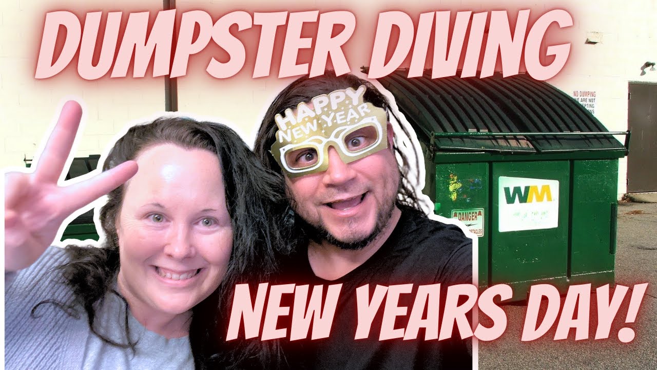Should You Dumpster Dive on New Years Day? Come see what you would have found!