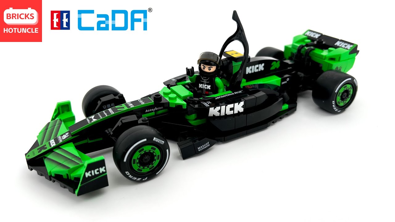 CaDA KICK Sauber F1 TEAM C44 Speed Build | Hotuncle-Bricks