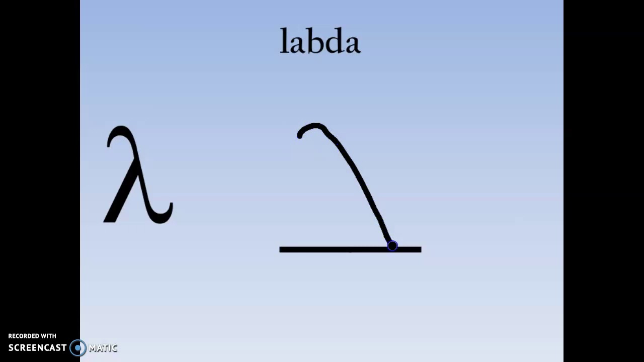 Grieks alfabet kleine letters (oud-Grieks)