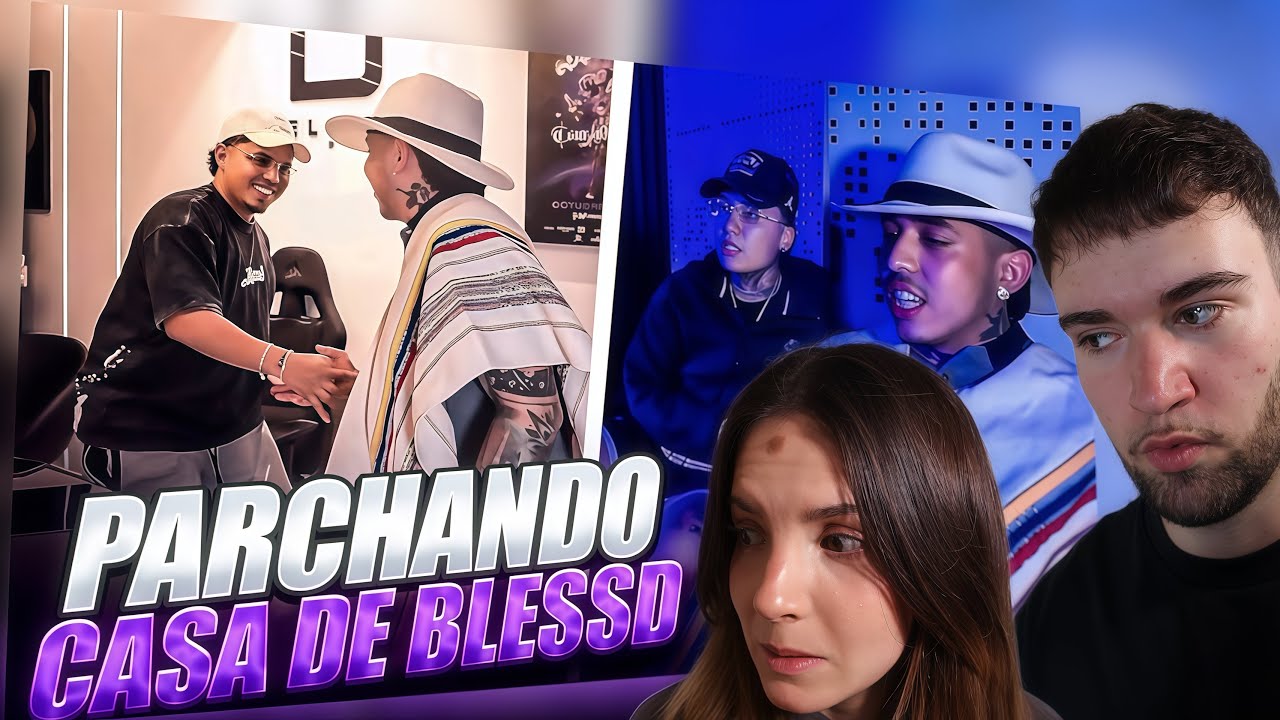 WESTCOL y PLEX Parchando en el ESTUDIO de BLESSD