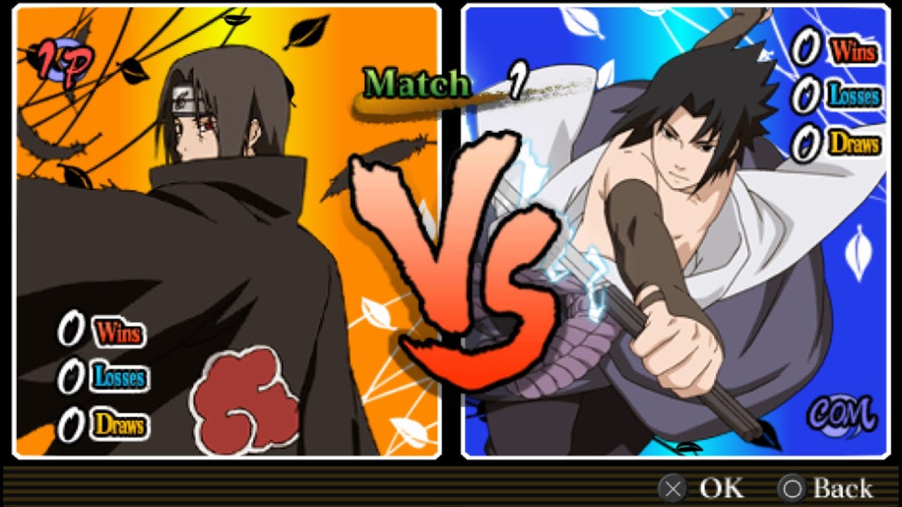 Itachi VS Sasuke (ULTIMATE DIFFICULTY) - Naruto Shippuden Ultimate Ninja Heroes 3