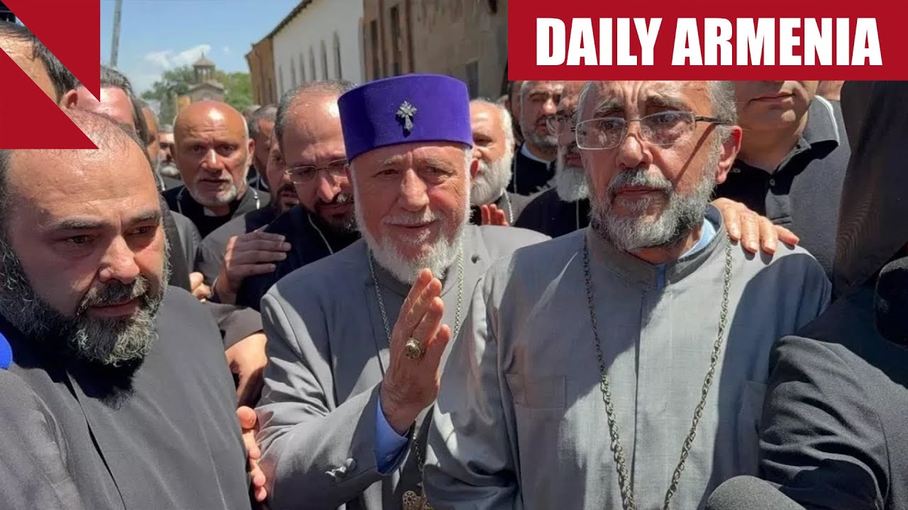Tensions high as law enforcement raids Etchmiadzin Cathedral