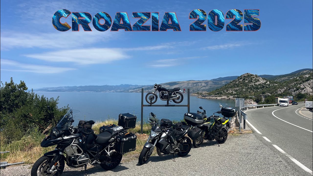 Moto giro Croazia 2025