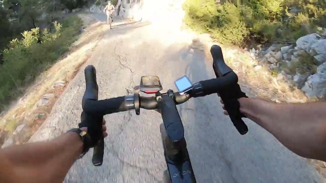 descente mont faron vélo de route