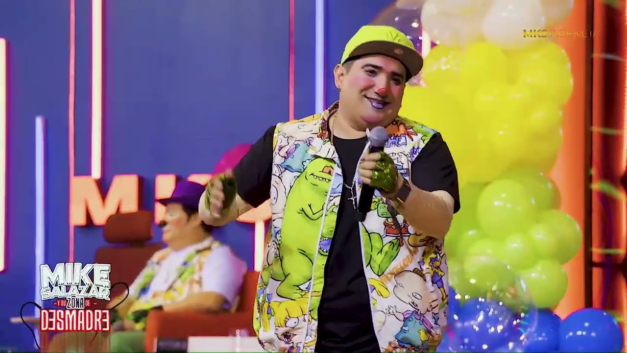 Señor locutor en vivo   Los Payasonicos en Zona de Desmadre