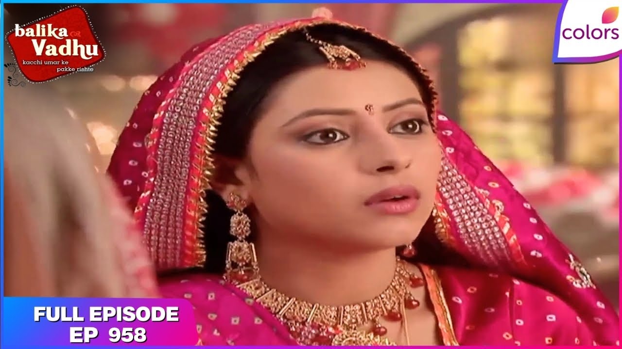 Balika Vadhu | Full Episode Ep. 958 | Jagdish saves Anandi | Colors TV