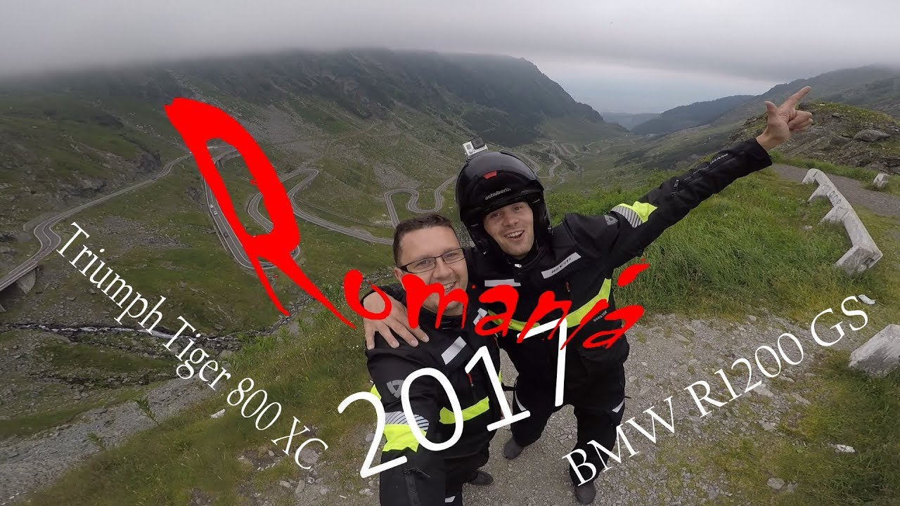 Romania motorcycle trip 2017 (4/4) - Tiger 800XC and BMW  R1200GS