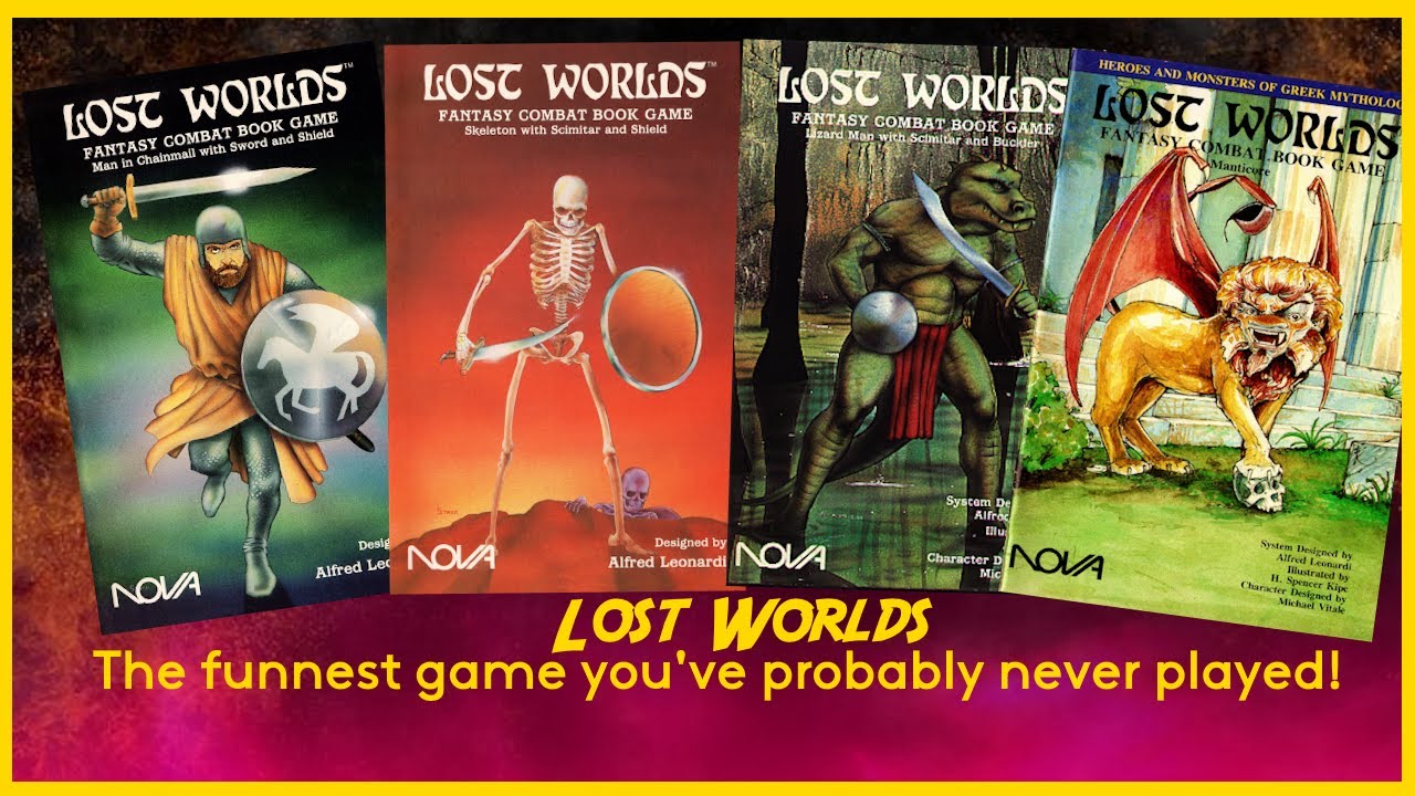 Old School Flashback | Lost Worlds Fantasy Combat Game