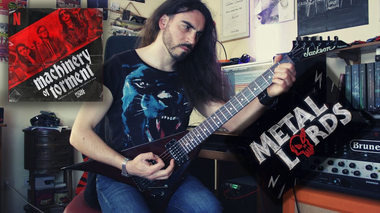 Metal Lords - Machinery of torment - complete guitar cover