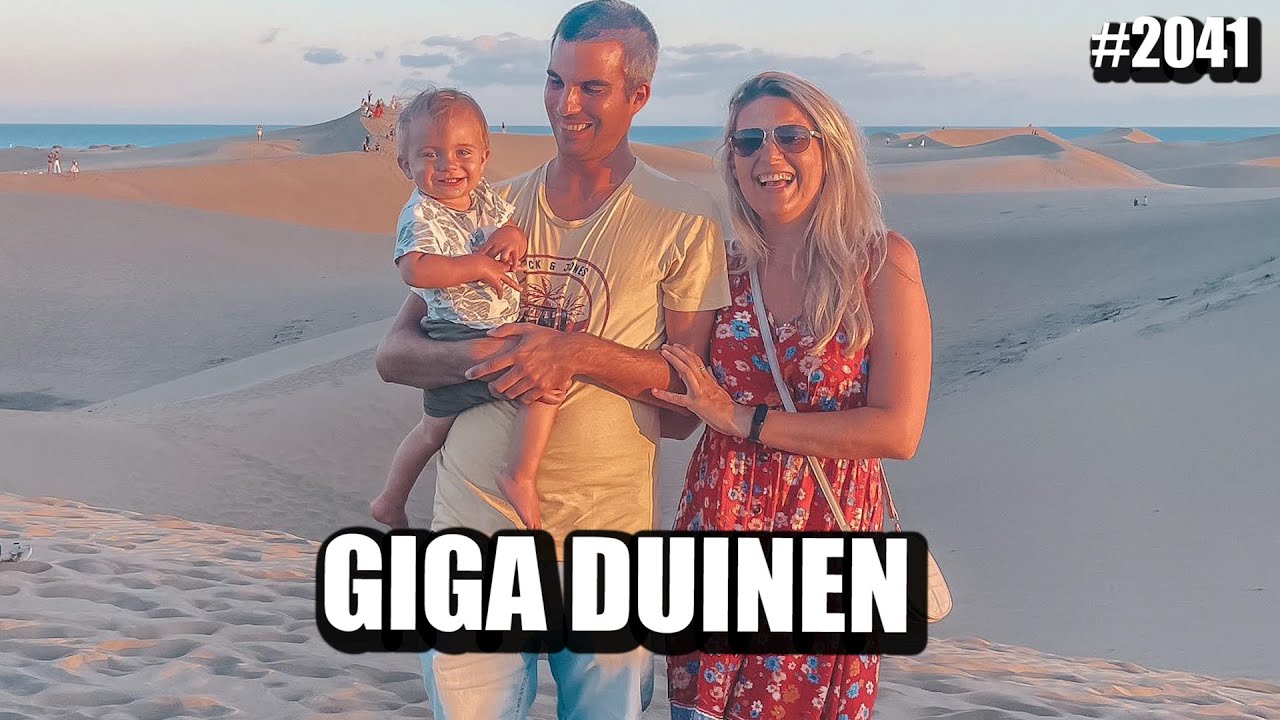 IMPOSSANTE DUINEN VAN MASPALOMAS | JOLIEN EN JENNO VLOG 2041