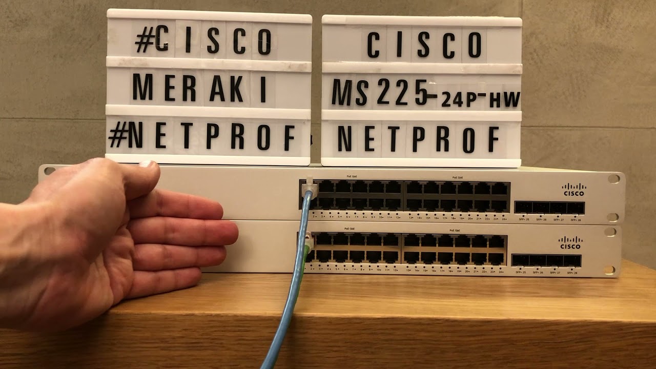 Cisco Meraki Switch - MS225-24P-HW | NetProf.pl