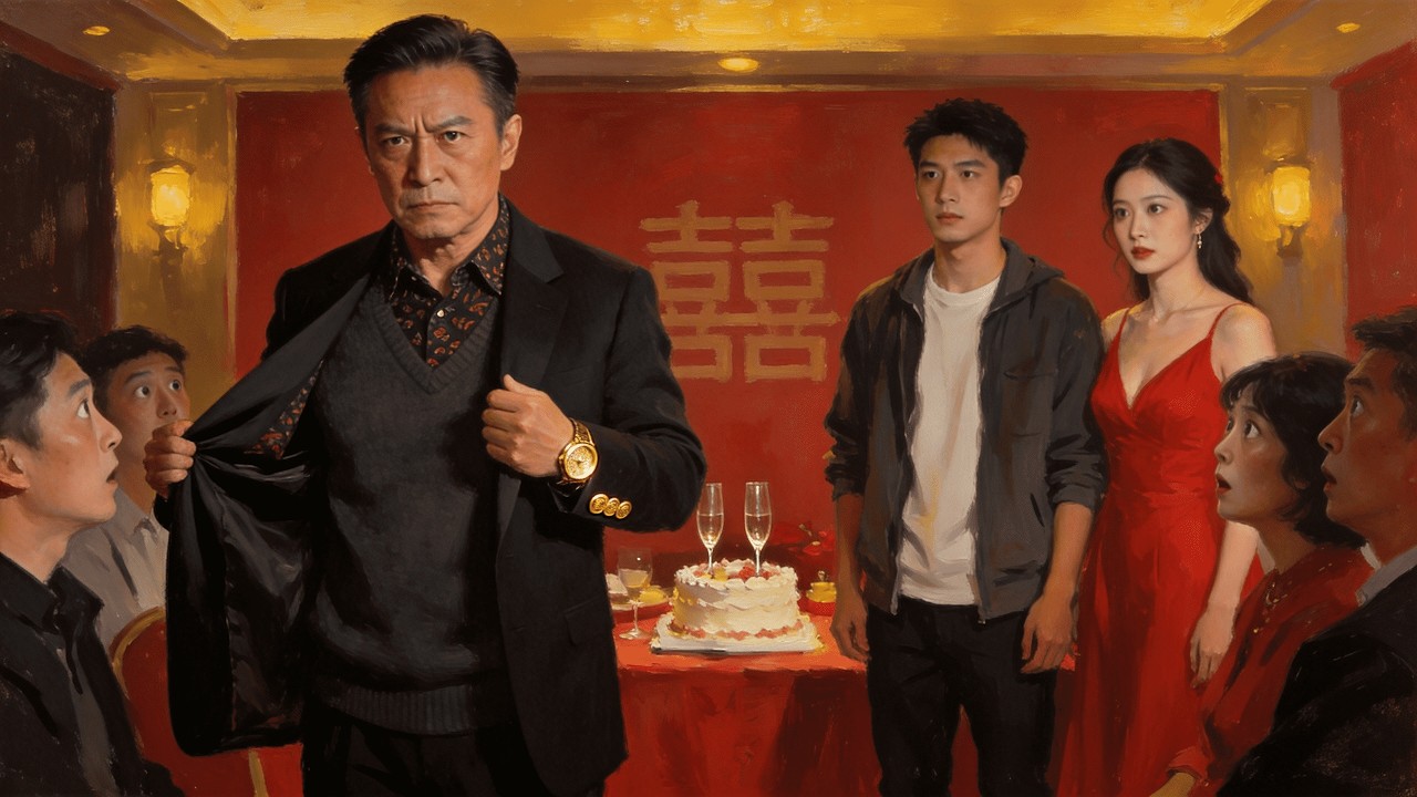 本想低调陪儿子过年，一场订婚宴让我不得不亮明身份！#男频短剧 #短剧 #爽剧 #男频爽剧 #男频 #drama #逆袭 #反转 #复仇 😎ZYDJ