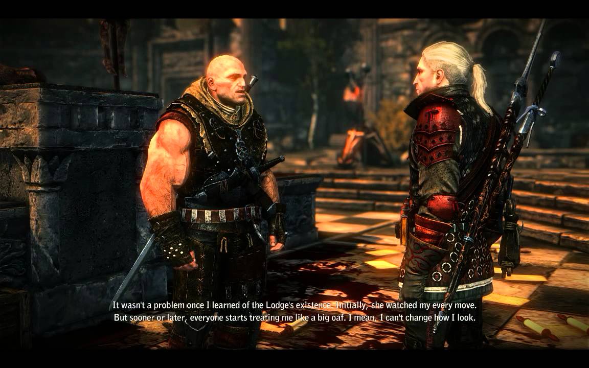 The Witcher 2 - Final conversation with Letho