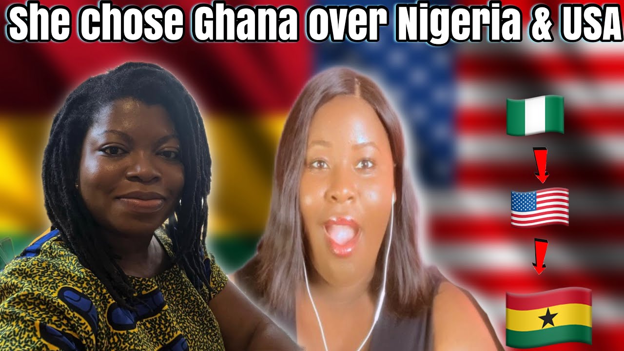 WHY THIS NIGERIAN-AMERICAN CHOSE GHANA! MOVING FROM THE USA to GHANA ( Is Ghana The Dream Country?)