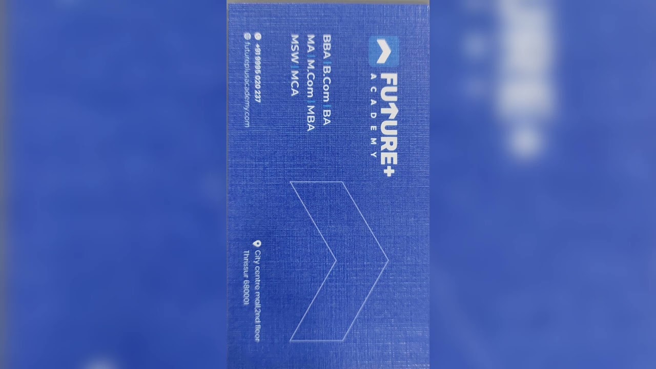 Future Plus Academy Thrissur Contact Details 8089477118