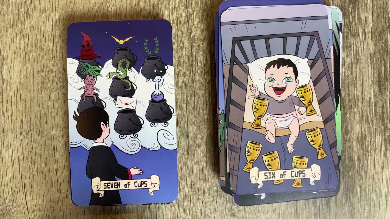 Little Wizards Tarot - 4k Flip Through