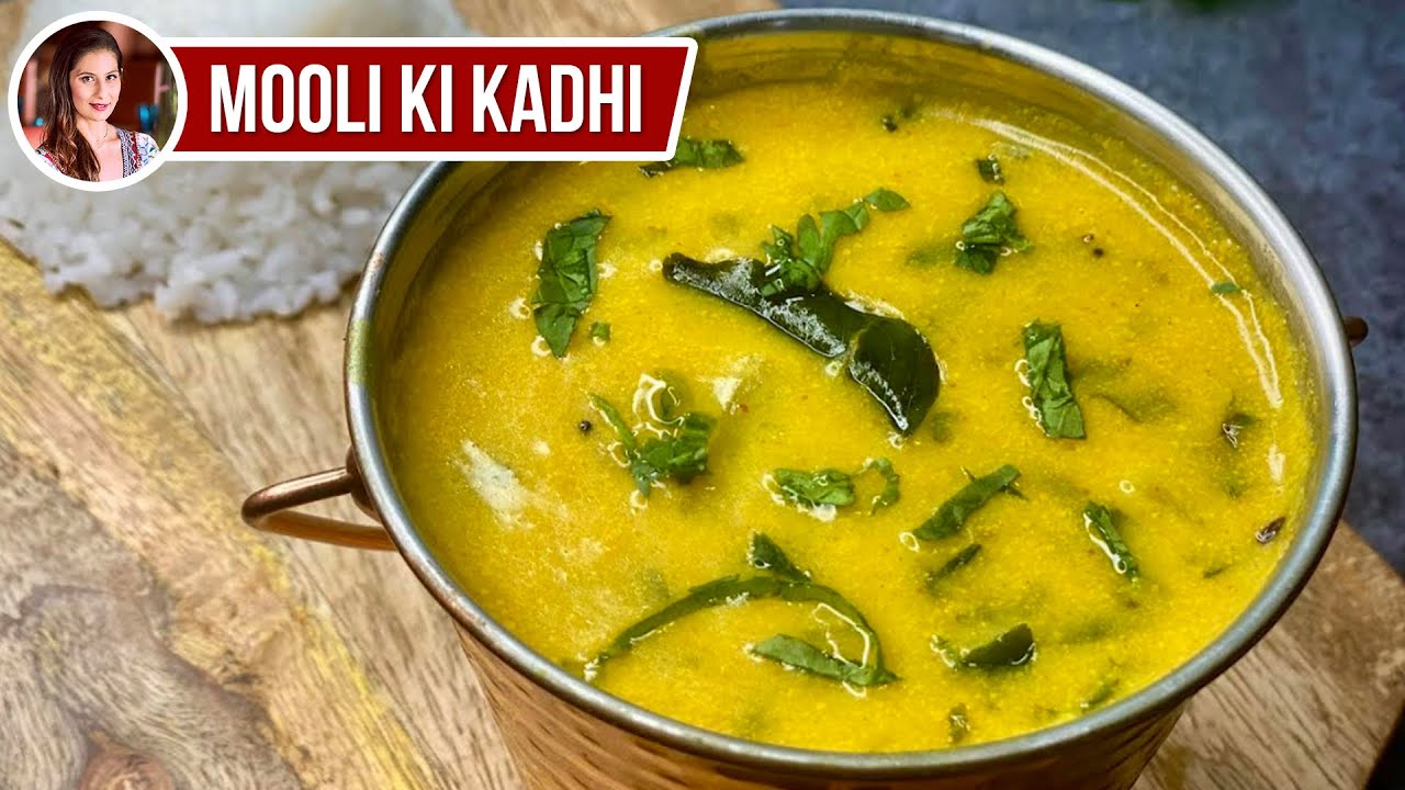 Mooli Ki Kadhi Recipe | Mooli ke patte ki Kadhi - Radish Kadhi | मूली की स्वादिष्ट कढ़ी Kadhi Recipe