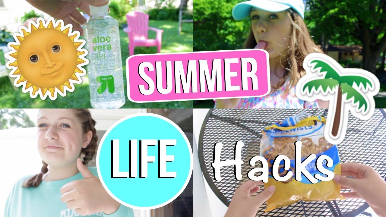 10 SUMMER LIFE HACKS 2017 // Cora Josephine