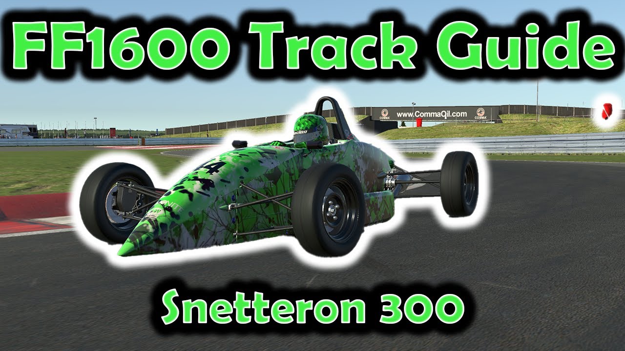 Руководство по трассе iRacing: Снеттертон 300 | Рэй FF1600 | W4 S2 2023 | 1:58.217
