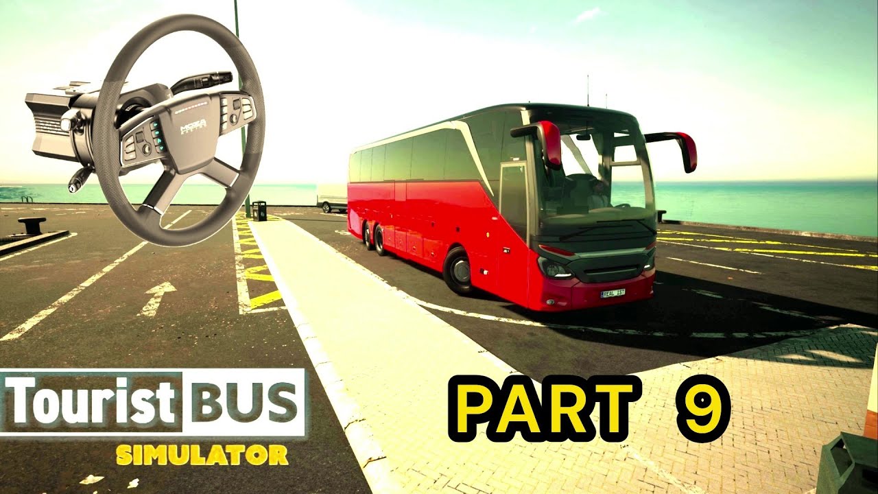 TOURIST BUS SIMULATOR | SETRA TOPCLASS S515HDH | MOZA TSW 2160° | BEAM EYE TRACKER | PART #9