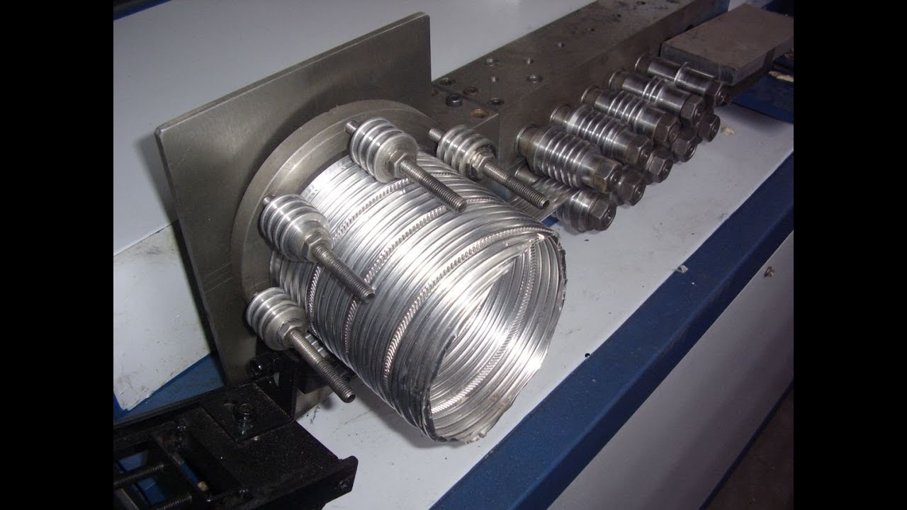 Pure aluminum flexible duct machine PAD 300