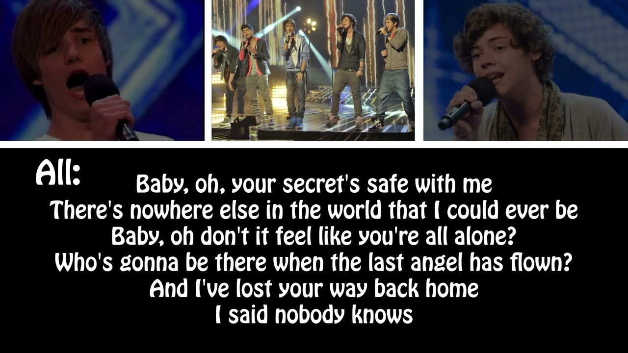 One Direction  - Nobody Knows Color Coded Lyrics