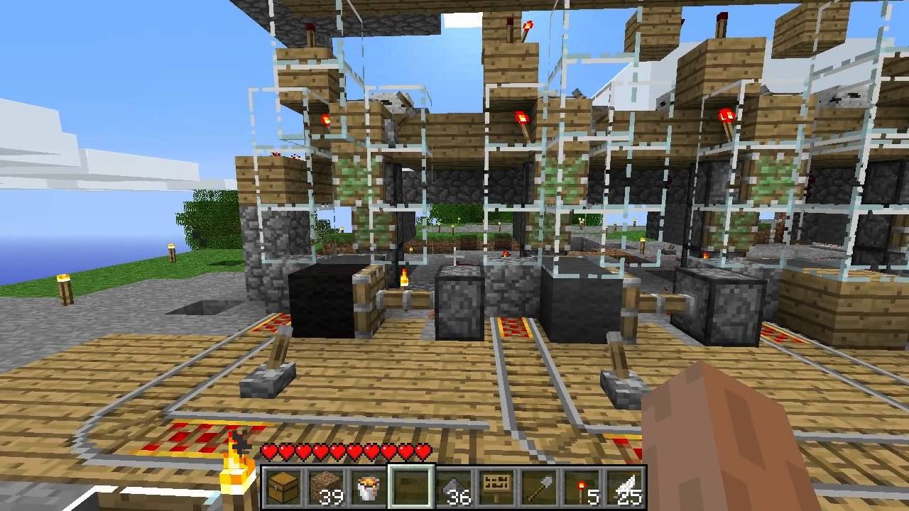 Red3yz' Minecraft LP Episode 4: Beginning the Build